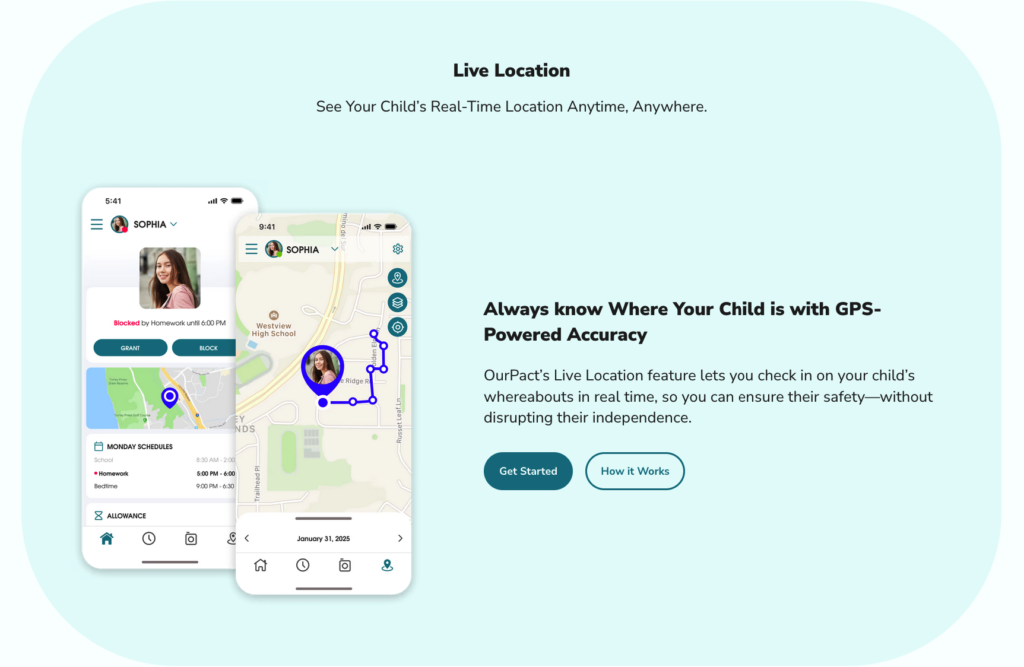konum takibi ourpact